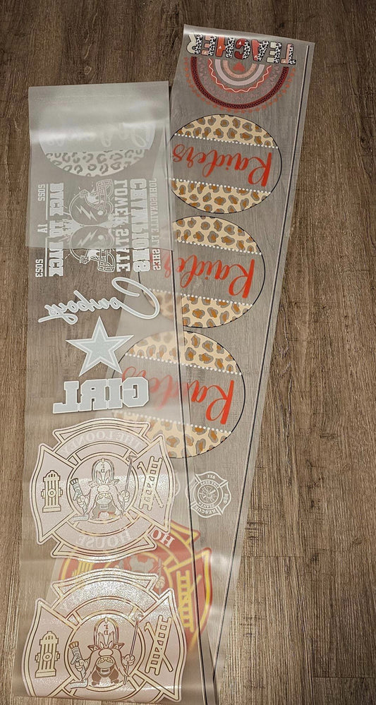 Direct To Film (DTF) Transfers Gang Sheet