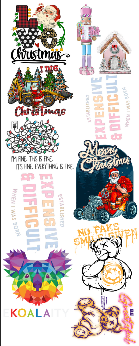 Sublimation Gang Sheet