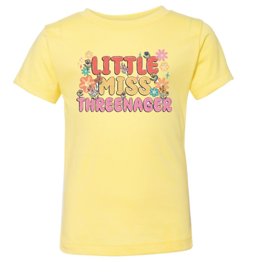 Little Miss Threenager