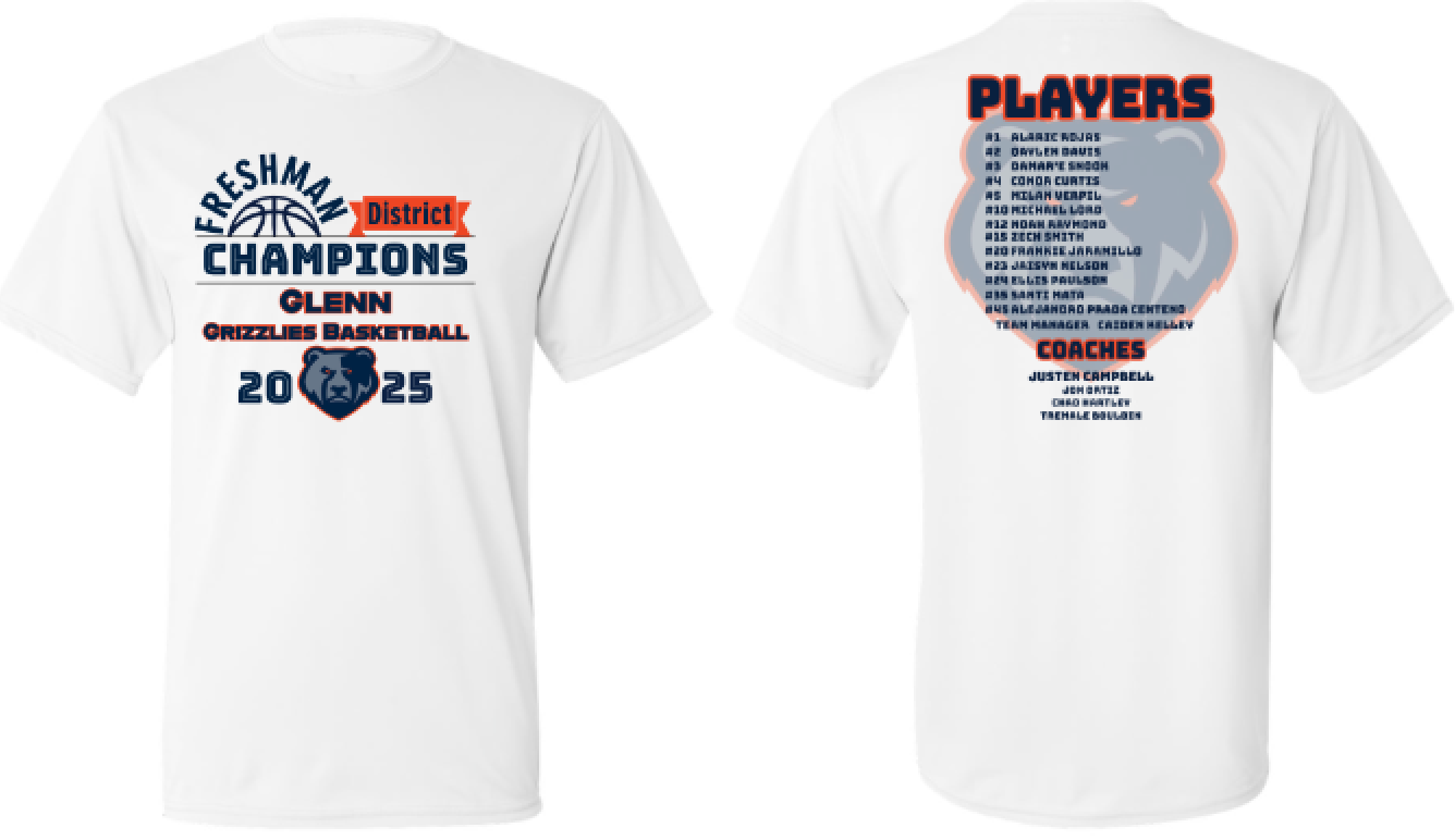 Glenn Freshman Basketball - District