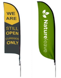 Blade/Feather Flags 2ft x 9.58ft