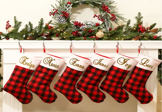 Christmas Stocking Embrodiery