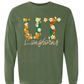 Embroidered Team Floral Heavyweight Long Sleeve - Longhorns