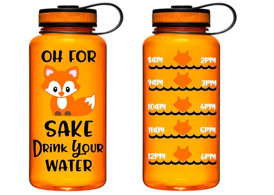 Personalized Water Bottles, Water Bottle, Drink Your Effing Water