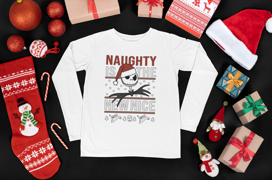 Naughty or Nice - Holiday Long Sleeve